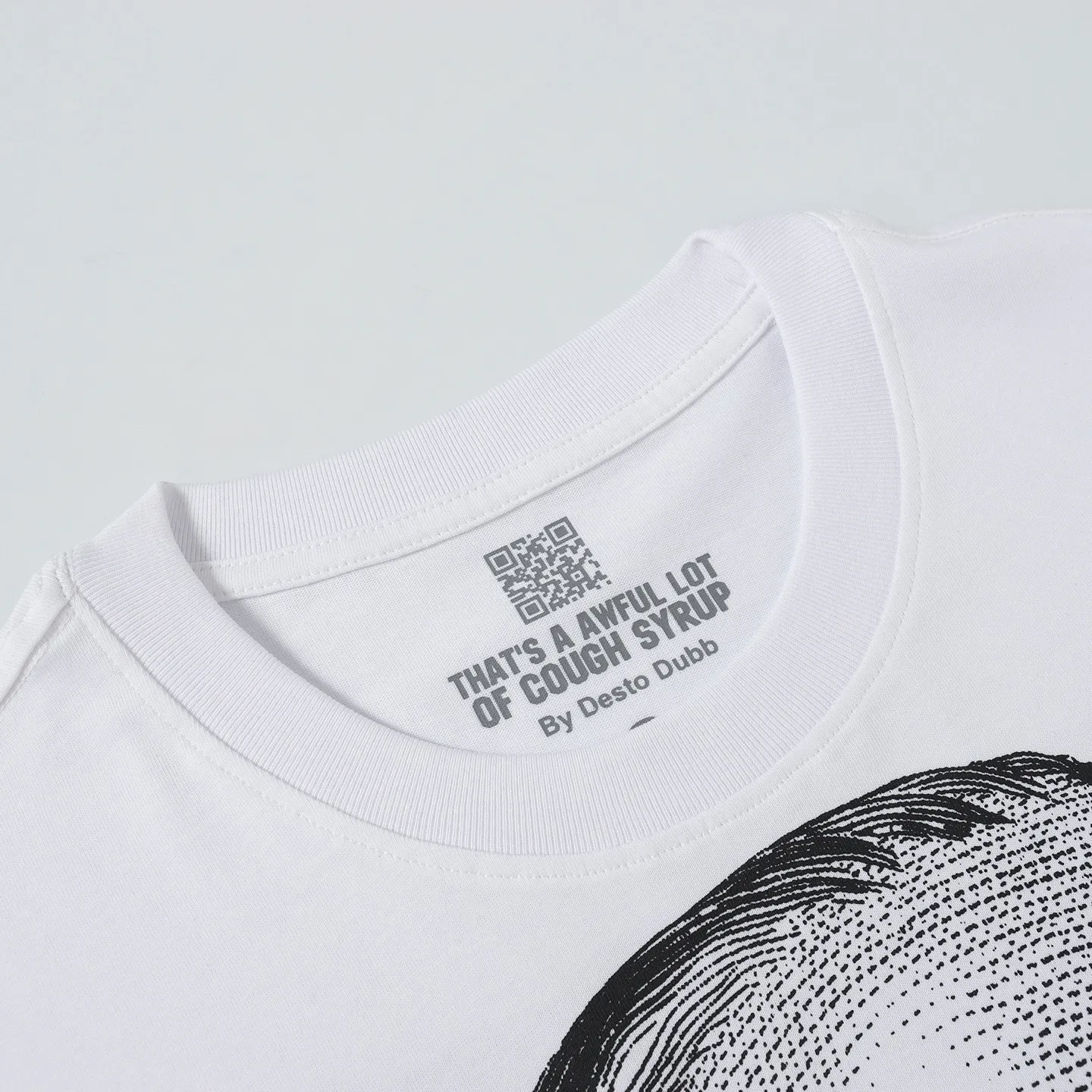 #White/Black I THAT'S A AWFUL LOT OF COUGH SYRUP In Stock Real shot American simple trendy brand loose casual T-shirt Fabric (fabric): 32 counts Weight combed double yarn pure cotton Sizes (size): S-M L X L Color (colour): White, Black